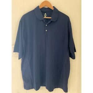 bolle golf navy blue polo shirt sz XXL